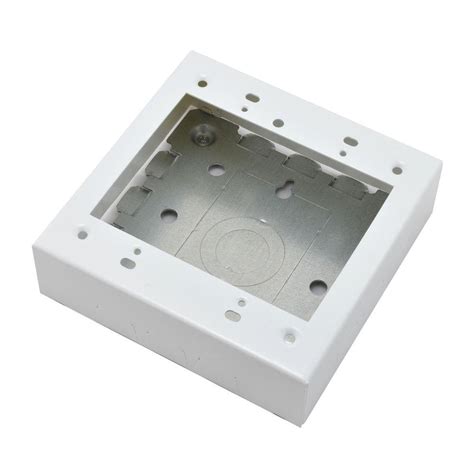 flange metal box|electrical surface mount box.